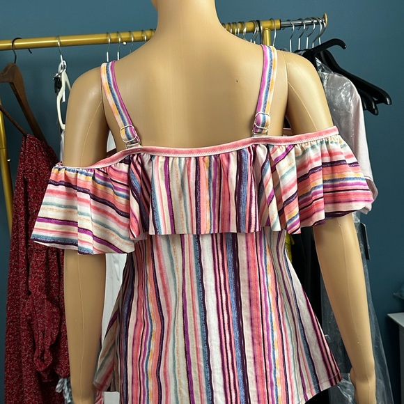 Colorful swim top - Picture 5 of 10